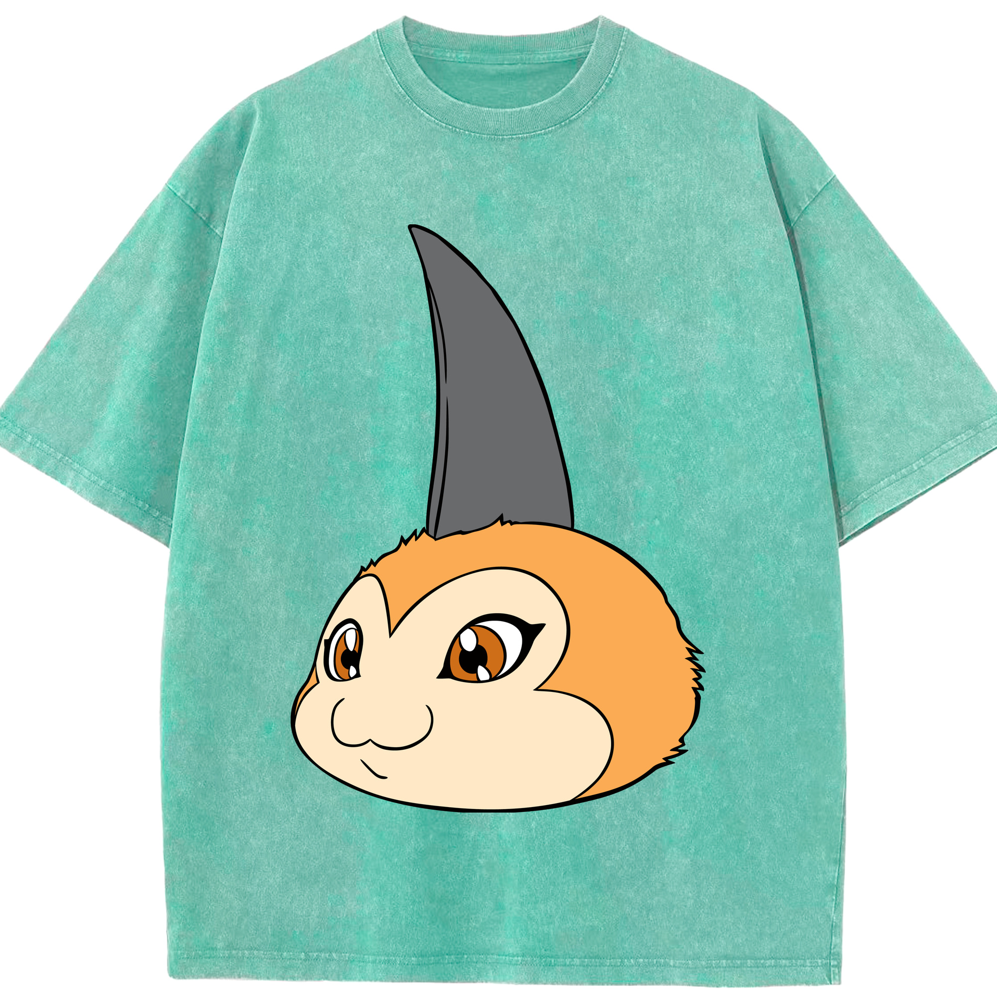 （画像用） Digimon デジタルモンスター/デジモン 綿100% ヴィンテージ風 半袖Tシャツ（フロントプリント）